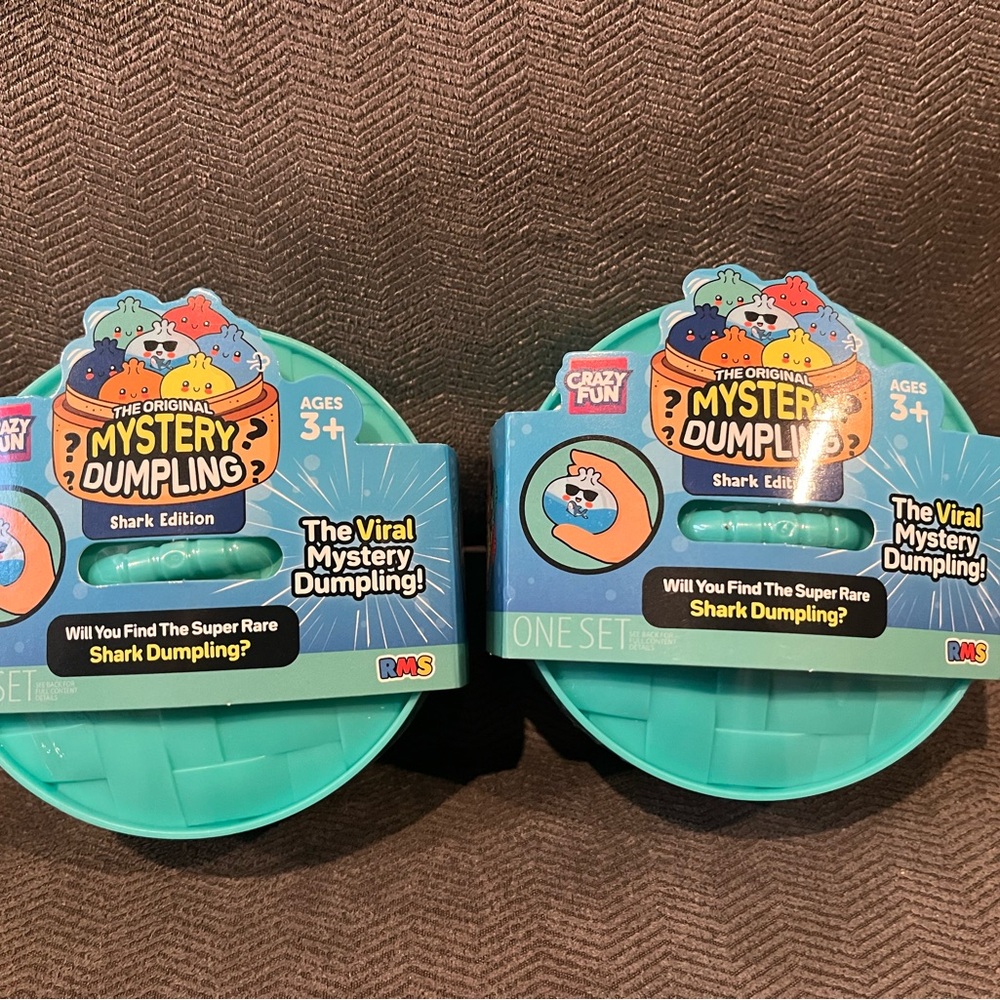 The Original Mystery Dumpling Shark Edition Toy - Teal (Two)